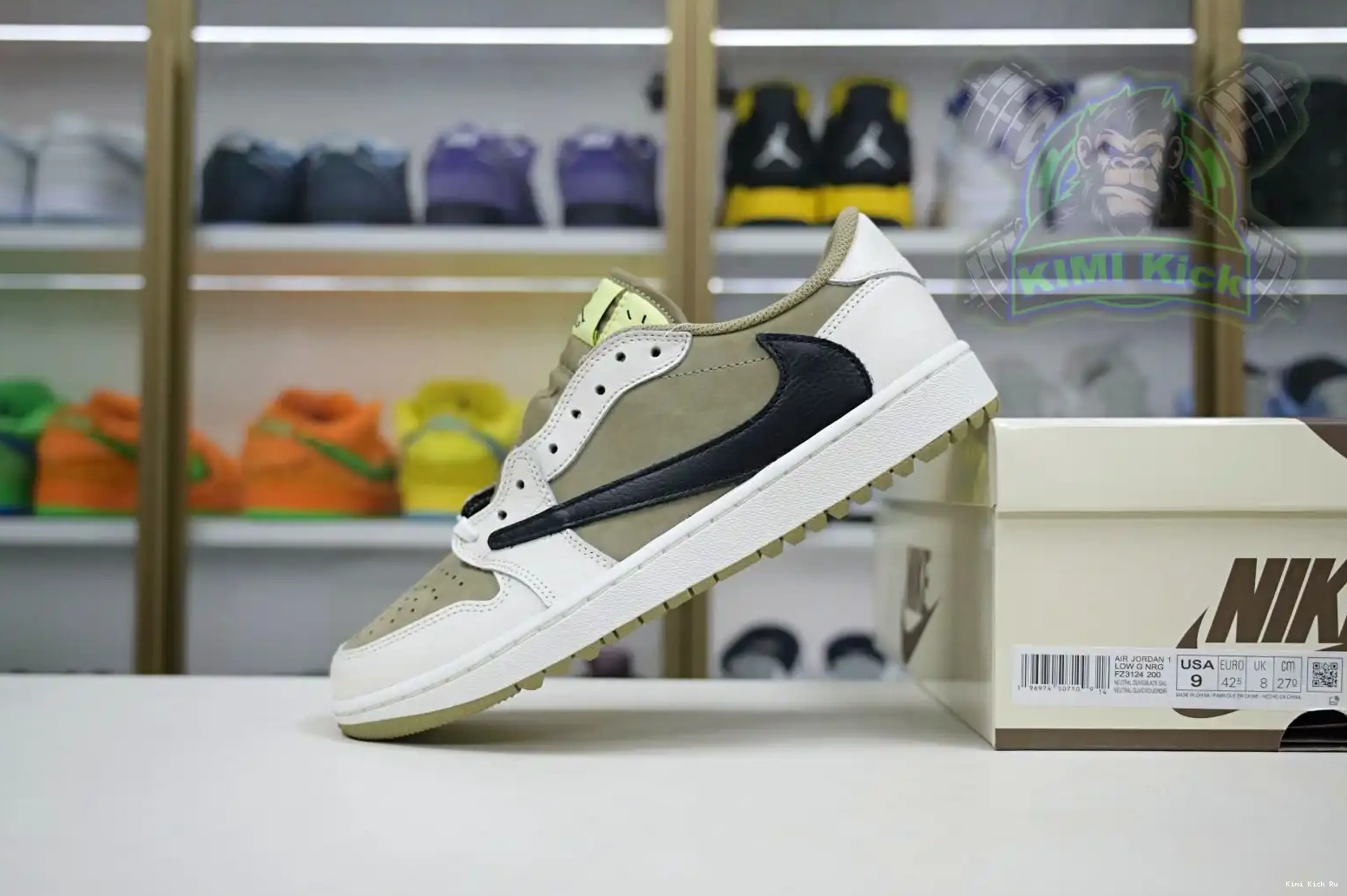 6.0 x Low Golf Jordan 1 Kimikick  Scott Air Travis 0801